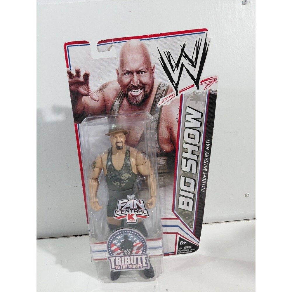 NIP Mattel WWE Tribute To The Troops Big Show Wrestling Action Figure